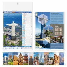 Calendario Città e meraviglie del mondo