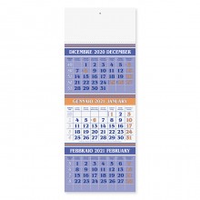 Calendario Tris Fluo