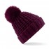 Cappellino Adulto Popcorn Fur Pom Pom Beanie - Beechfield