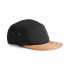 Cappellino Adulto Suede Peak 5 Panel Cap - Beechfield