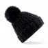 Cappellino Adulto Popcorn Fur Pom Pom Beanie - Beechfield