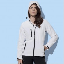 GIACCA DONNA ACTIVE SOFTEST SHELL HOODED JACKET 