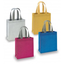 Shopper Glitter con Soffietti