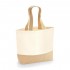 Shopper Jute Base Canvas Tote - Westford Mill 