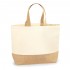 Shopper Jute Base Canvas Tote XL - Westford Mill