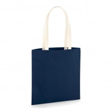 Shopper in Cotone con Manici a contrasto - Westford Mill