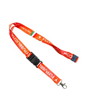 COLLARINO LANYARD SUBLIMATICO CLIP