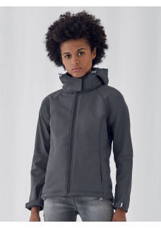 HOODED SOFTSHELL /WOMEN BCJW937