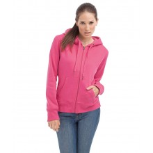 Felpa Active con Cappuccio e Zip Donna - Stedman 