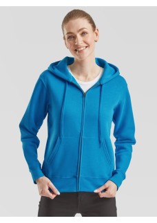 LADIES PREMIUM HOODED SWEAT JACKET FR621180