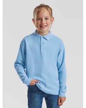 KIDS 65/35 LONG SLEEVE POLO FR632010