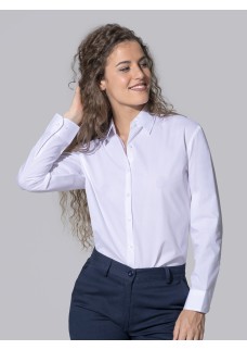 CAMICIA DONNA MANICA LUNGA POPELINE SHLPOP