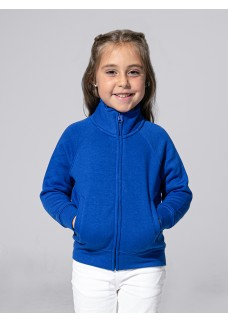 FELPA BAMBINO ZIP INTERA LEGGERA FRENCH TERRY SWRKFUZIP240