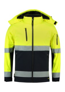 SOFTSHELL GIUBBOTTO UNISEX BI-COLOR EN ISO 20471 SOFTSHELL T52