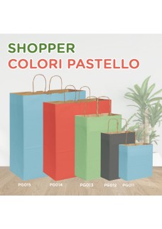 SHOPPER IN CARTA - CAMPIONATURA SHOPPER PASTELLO CP061