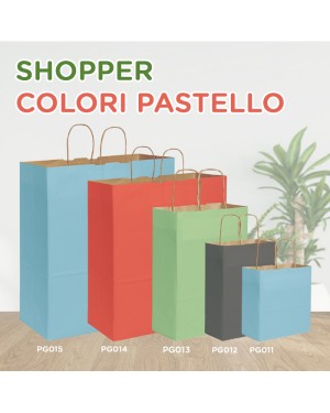 SHOPPER IN CARTA - CAMPIONATURA SHOPPER PASTELLO CP061