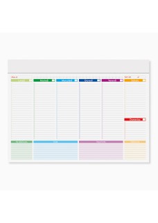 PLANNING E RUBRICHE - PLANNING MULTICOLOR PA802