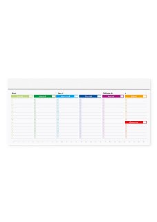 PLANNING E RUBRICHE - SLIM PLANNING MULTICOLOR PA807