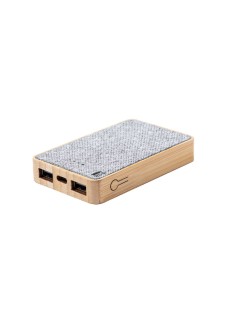 POWERBANK - RPET & BAMBOO BANK PF301