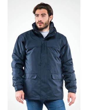 PARKA UNIFORM,TRIPLO USO BLU NAVY 1069B