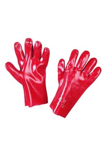 GUANTO PVC ROSSO CM.27 3066