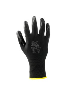 GUANTO POLIESTERE NITRILE NERO 3094NTE