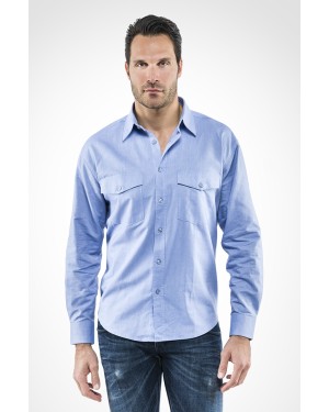 CAMICIA OXFORD MANICA LUNGA 60100