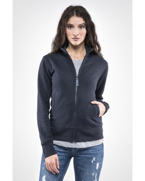 FELPA DONNA SKIP FULL ZIP, 280 GR 90300