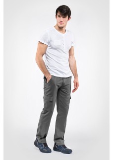 PANTALONI WILD GRIGIO E0216G