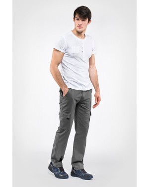 PANTALONI WILD GRIGIO E0216G