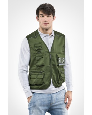 GILET POWER CON PORTABADGE E0305