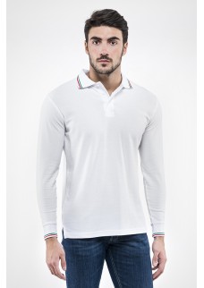 POLO BECKER SPORT M/L TRICOLORE E0414