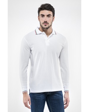 POLO BECKER SPORT M/L TRICOLORE E0414