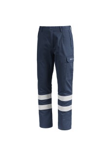 PANTALONE BLU NAVY MULTINORMA X140B