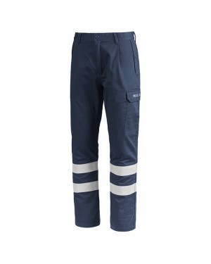 PANTALONE BLU NAVY MULTINORMA X140B