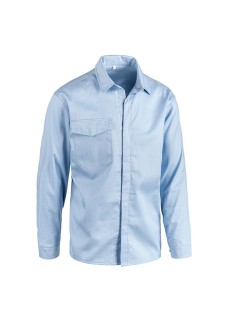 CAMICIA OXFORD AZZURRA MULTINORMA X160AZ