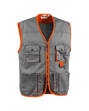 GILET SPAZIO SJ GRIGIO/ARANCIO NEW N250GA