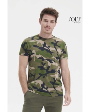 T-SHIRT UOMO GIROCOLLO CAMO MEN 01188