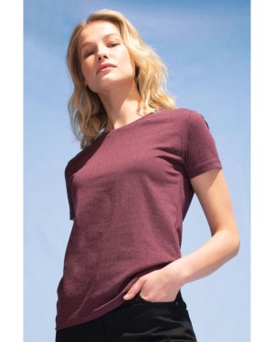 T-SHIRT DONNA SLIM GIROCOLLO MANICA CORTA IMPERIAL FIT WOMEN 02080