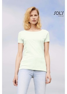 T-SHIRT DONNA SLIM GIROCOLLO MARTIN WOMEN 02856