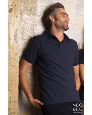 POLO UOMO PIQUÉ CON ABBOTTONATURA NASCOSTA OWEN MEN 03188