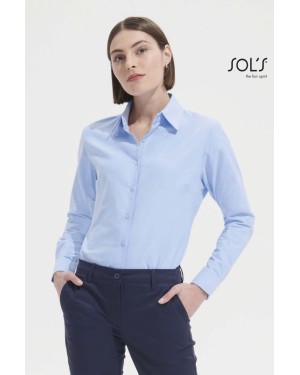 CAMICIA DONNA OXFORD MANICA LUNGA EMBASSY 16020