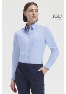 CAMICIA DONNA POPELINE MANICA LUNGA EXECUTIVE 16060