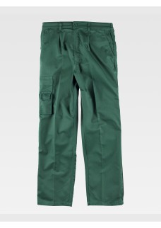 PANTALONE DA LAVORO MULTITASCHE TRIPLE CUCITURE B1409