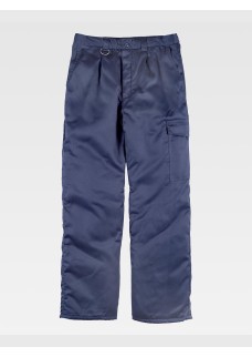 PANTALONE DA LAVORO CON FODERA TRAPUNTATA B1410