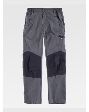 PANTALONE DA LAVORO MULTITASCHE CON RINFORZI ALLE GINOCCHIA IN VISCOSA B1460