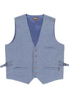 GILET TESSUTO DENIM B9034