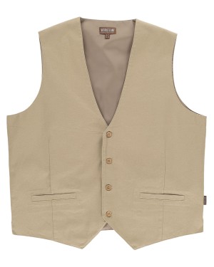 GILET TESSUTO CANVAS B9038