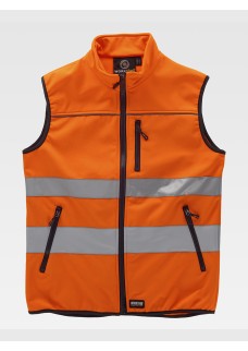 GILET SOFTSHELL TESSUTO RIPSTOP ALTA VISIBILITA CLASSE 1 C2920