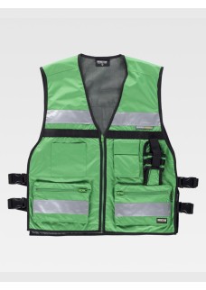 GILET UNISEX MULTITASCHE C3601